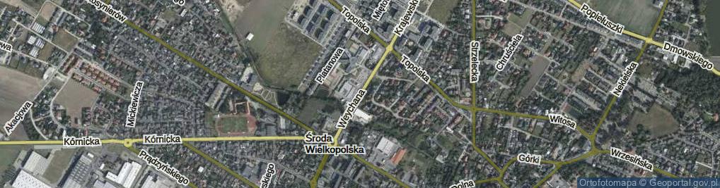 Zdjęcie satelitarne Weychana Marcelego, ks. ul.